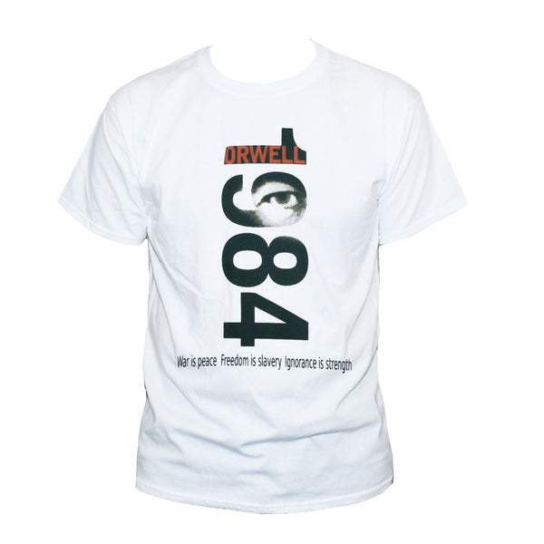 George Orwell Political 1984 "War Is Peace Freedom Is Slavery" T shirt