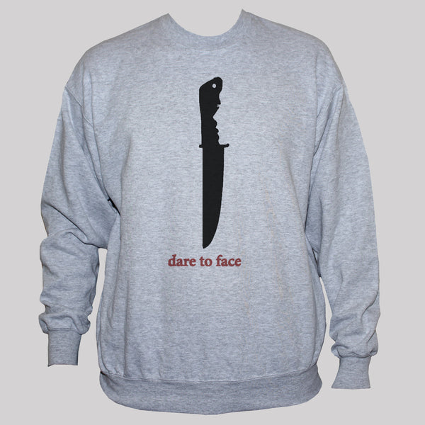 Anti-Knife Violence/Crime Protest Sweatshirt Optical Illusion Graphics