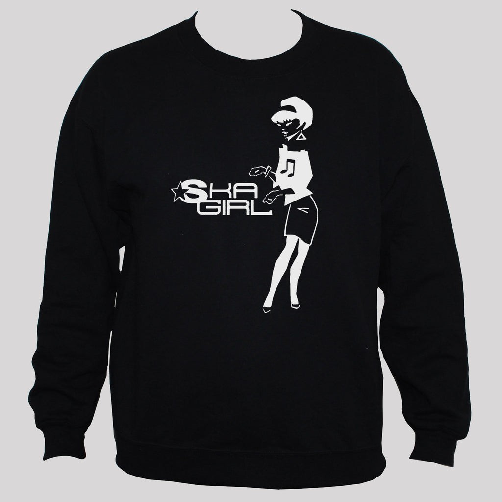 Ska Rude Girl Two Tone Graphic Sweatshirt