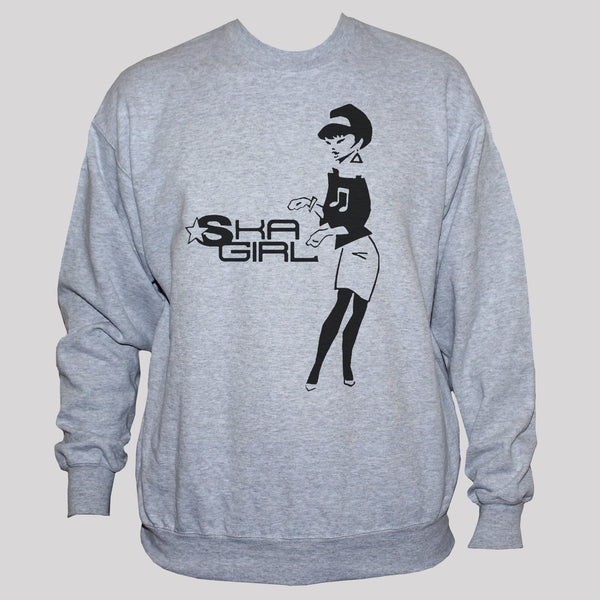 Ska Rude Girl Two Tone Graphic Sweatshirt