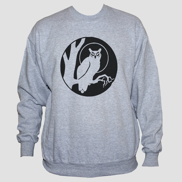 Owl Sweatshirt Grey