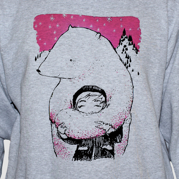 Polar Bear Cute T shirt Unisex Kawaii Animation Style Graphic Tee