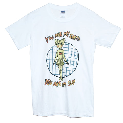 "You Are My Earth You Are My Sun" Cute Indie Punk T shirt