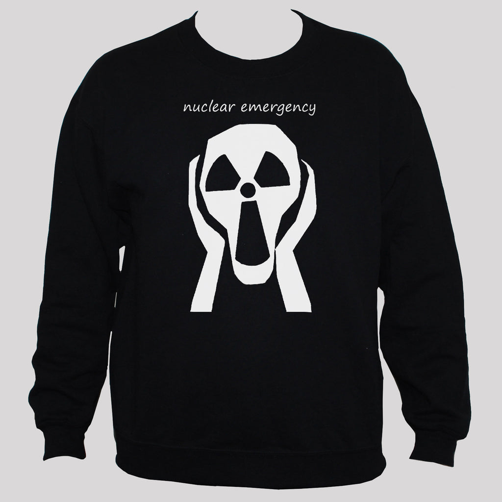 Anti War Nuclear Disarmament Protest Sweatshirt Black