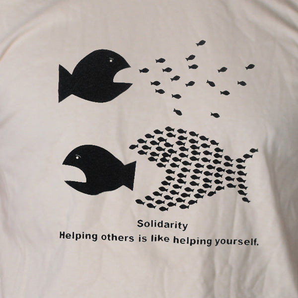 Solidarity Political T shirt Left Wing Protest Socialist Activist Unisex Tee