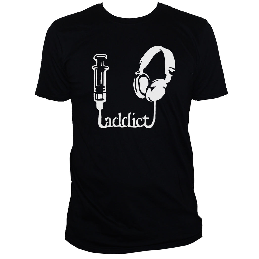 Funny Music Fan Addict Graphic T shirt