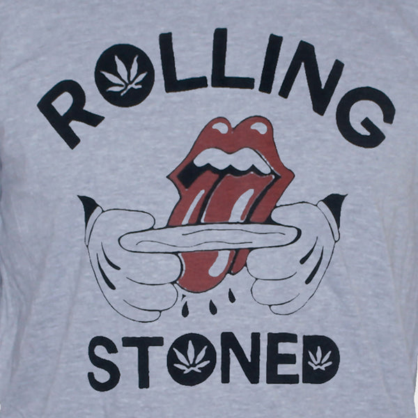 Funny Stoner "Rolling Stoned" Dope Pot Smoker T shir