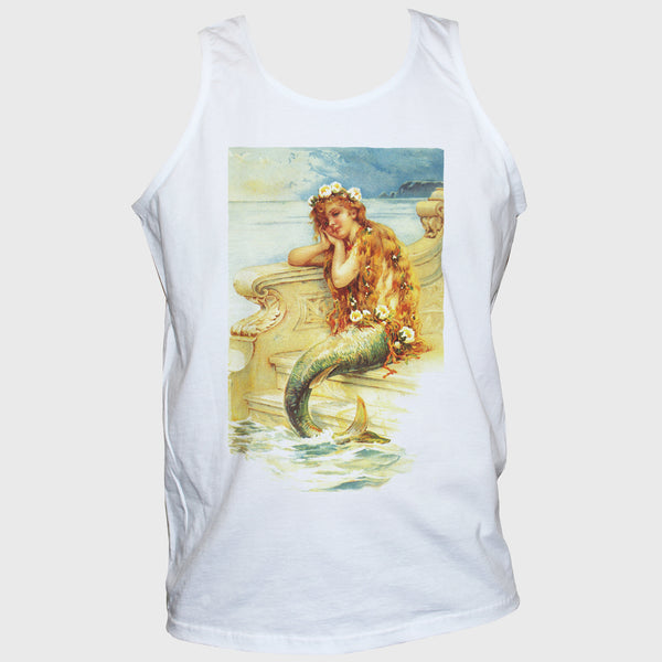 Mermaid Art Painting T shirt Vest