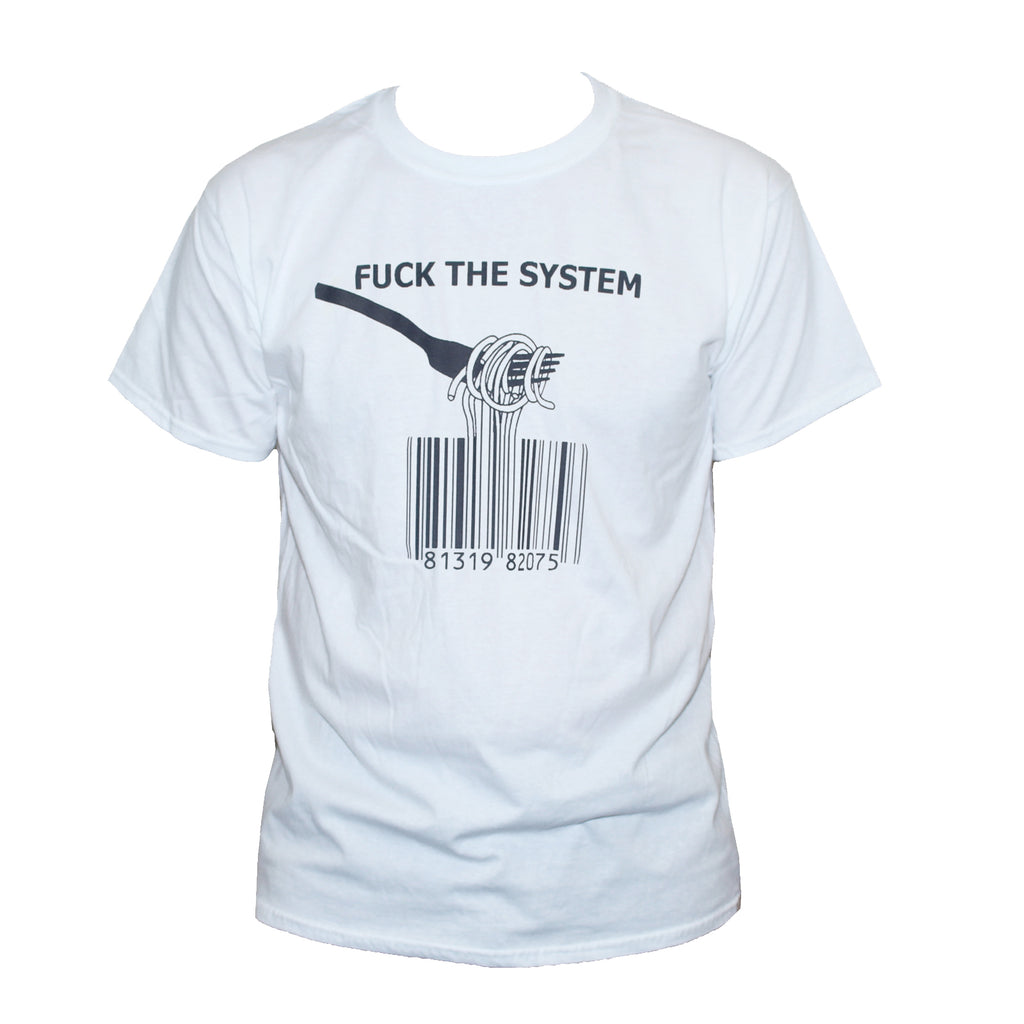 Political Anarchist Anti-System Protest Punk T shirt