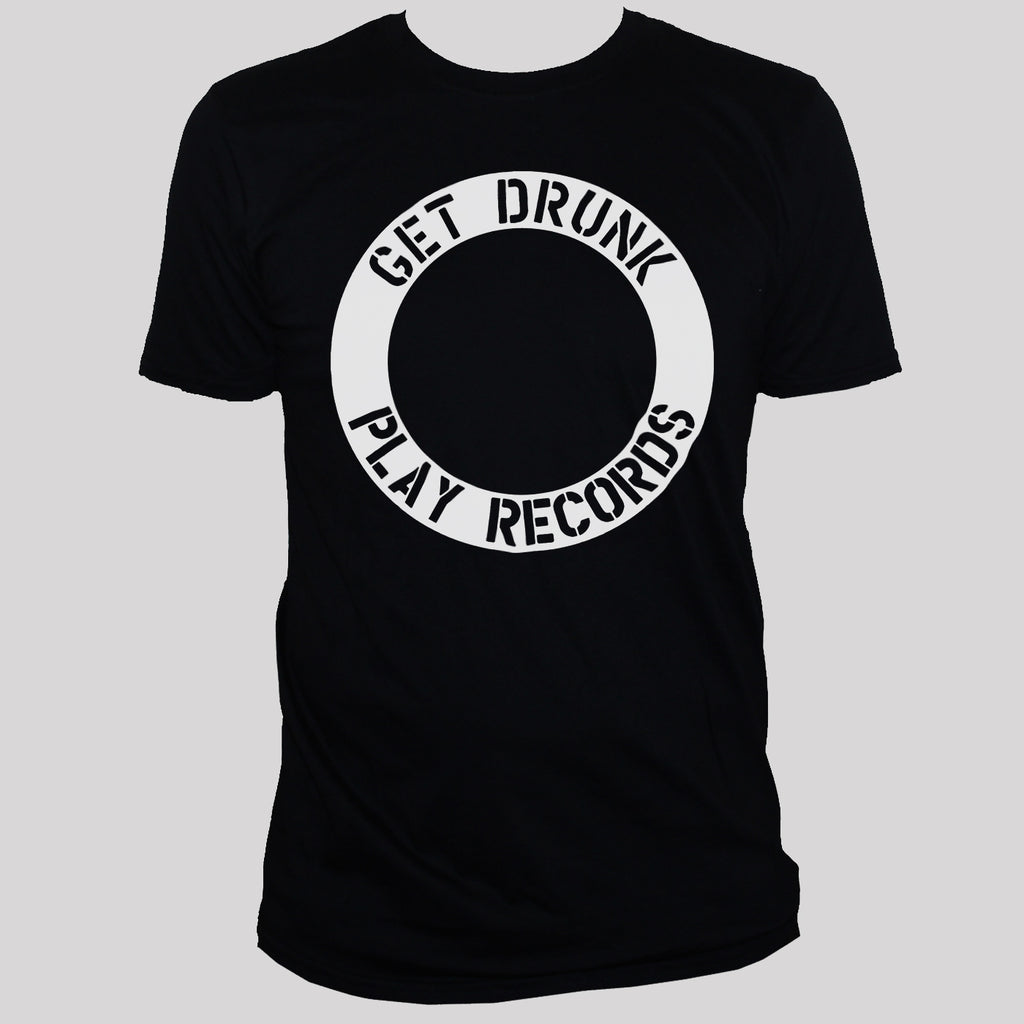 Funny DJ "Get Drunk Play Records" Graphic T shirt