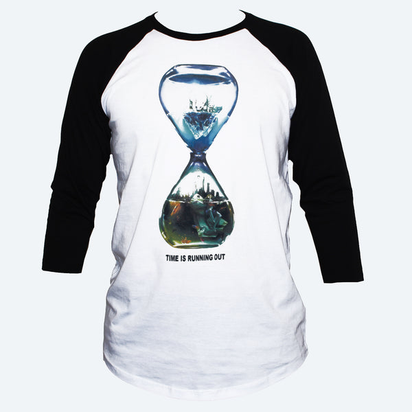 Climate Change Global Warming T shirt 3/4 Sleeve Eco Activist Tee