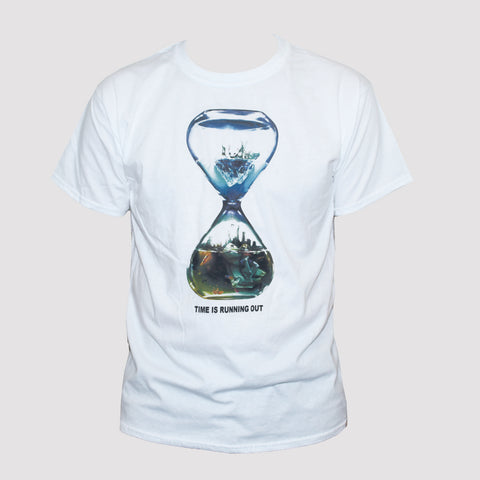Global Warming "Time Is Running Out" Political Protest T shirt