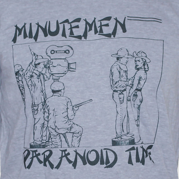 Minutemen Experimental Rock Punk T shirt Grey